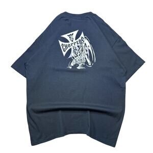 NWT Vintage West Coast Choppers Shirt Size 2XL Black JESSE JAMES